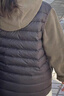 迷你巴拉【三防】男女童防風(fēng)保暖連帽羽絨服寶寶撞色羽絨馬甲 黑色90001 150 曬單實(shí)拍圖