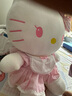 Hello Kitty三麗鷗毛絨玩具玩偶娃娃抱枕生日七夕情人節(jié)禮物 52cm凱蒂貓公仔 曬單實(shí)拍圖