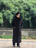 東北極寒400g鵝絨羽絨服男女超長(cháng)款過(guò)膝到腳踝冬季加厚哈爾濱外套 【超長(cháng)款】黑色 （到腳踝） XL （90絨340g）130-150斤 曬單實(shí)拍圖