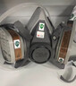 3M防毒面具噴漆防塵防有機氣體防毒面罩面具套裝（6200+6001 七件套） 曬單實(shí)拍圖