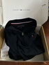TOMMY HILFIGER【半拉鏈立領(lǐng)】25秋冬新款男裝經(jīng)典美式潮流休閑運動(dòng)服衛衣 藏青色DW5 L （推薦：150-165斤） 曬單實(shí)拍圖