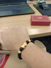 中國黃金（CHINA GOLD）足金999福字貔貅3D轉(zhuǎn)運珠黃金手串手鏈送男友老公七夕情人節(jié)禮物 凈金重 約2.1g（貔貅+錢珠*2） 曬單實拍圖