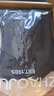兆君2025春夏桑蠶絲新款翻領(lǐng)花朵針織衫女短袖修身t恤薄款上衣 藏青色 M 曬單實(shí)拍圖