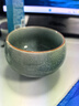 八千行茶杯高檔主人杯陶瓷功夫茶杯汝窯開(kāi)片建盞辦公家用單人品茗喝茶碗 曬單實(shí)拍圖