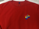 印瑪尼印瑪尼 衛(wèi)衣定制印logo 班服男女文化衫 圓領(lǐng)團(tuán)體工作服定制衛(wèi)衣 紅色 2XL 曬單實(shí)拍圖