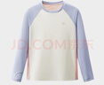 蕉內小氮氣302Dry Pro兒童長(cháng)袖T恤男女童短袖運動(dòng)吸濕排汗速干打底衫 【長(cháng)袖】冰島紫拼色 140 曬單實(shí)拍圖