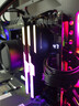 宏碁掠奪者（PREDATOR）32G(16G×2)套裝 DDR5 6000頻率 臺(tái)式機(jī)內(nèi)存條 Hermes冰刃系列 RGB燈條(C28) 石耀黑 AI電腦配件 曬單實(shí)拍圖