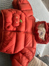 巴拉巴拉寶寶羽絨服男童外套女童秋冬裝2025嬰兒衣服動(dòng)物造型208425107210 曬單實(shí)拍圖
