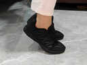 功夫暴走女鞋舞蹈鞋啦啦隊跳舞鞋軟底健美操室內鞋休閑鞋廣場(chǎng)舞鞋運動(dòng)鞋女 黑-2202（網(wǎng)面） 38 內長(cháng)250mm 曬單實(shí)拍圖