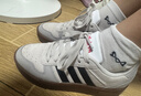 adidas「小鋸齒」D-PAD CLASSIC休閑美高風(fēng)復(fù)古籃球板鞋阿迪達(dá)斯 淺灰/黑色/淺猩紅   41 曬單實(shí)拍圖