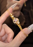 周大生星辰玫瑰切手鏈女款2025新款S925銀輕奢高級感生日禮物送女友 星辰玫瑰手鏈 曬單實(shí)拍圖