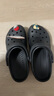 卡駱馳（crocs）經(jīng)典Clog男女沙灘洞洞鞋涼拖鞋10001 10001-001  42.5（42.5-43） 曬單實(shí)拍圖