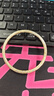 老廟銀手鐲足銀描金吉言女款鐲子手環(huán)簡(jiǎn)約送女友老婆七夕情人節禮物 描金吉言鐲約30g（58#）+禮盒 曬單實(shí)拍圖