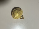 周生生富貴如意寶寶長(cháng)命鎖 黃金吊墜金鎖足金掛墜不含項鏈 09300P計價(jià) 3.3克(含工費100元) 曬單實(shí)拍圖