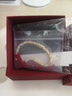 中國黃金（CHINA GOLD）有金有銀盤纏金足銀手鏈女足金手繩七夕情人節(jié)禮物送女朋友老婆 金銀盤纏手鏈 約11.3g 曬單實拍圖
