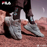 斐樂（FILA）跑步鞋老爹鞋男子跑步鞋MARSⅡ火星二代情侶款復(fù)古運(yùn)動鞋休閑鞋 黑-BK-F12M141116F 42 曬單實(shí)拍圖