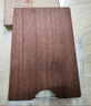 京東京造 菜板 砧案板切菜家用雙面實(shí)木抗菌 【烏檀整木】40*27*2.5cm 曬單實(shí)拍圖
