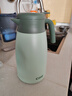 希樂(lè )保溫壺大容量304不銹鋼家用暖壺按壓式熱水瓶保溫瓶嫩葉綠2.0L 曬單實(shí)拍圖