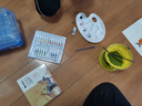 馬利(Marie's)水粉顏料盒裝24色5ml 17件套 工具箱 學(xué)生初學(xué)者水粉畫顏料套裝 美院寫生無異味兒童色彩顏料 速寫 馬克筆繪畫 曬單實拍圖