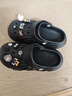 名創(chuàng)優(yōu)品（MINISO）洞洞鞋男士夏季外穿防滑厚底eva踩屎感涼鞋防臭海邊沙灘包頭拖鞋 曬單實(shí)拍圖