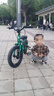 優(yōu)貝（RoyalBaby）兒童自行車男女鎂合金單車 月亮系列3-5歲 宇航員14寸 綠色 曬單實(shí)拍圖