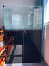 森森魚(yú)缸客廳造景水族箱超白底濾水草金魚(yú)缸落地玻璃生態(tài)懶人 星空黑 長(cháng)77*寬40*缸高46/柜高74cm(含燈) 曬單實(shí)拍圖