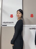 NBGLS品牌保暖內衣套裝女2025秋冬新款打底棉毛衫純色秋衣秋褲 黑色（中領(lǐng)）  M 【建議體重110斤以?xún)取?曬單實(shí)拍圖