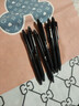 晨光（M&G）文具熱可擦中性筆 按動(dòng)ST筆頭黑色0.5mm 小學(xué)生防滑筆握 簡約辦公熱敏摩擦簽字筆 6支AKPJ2607A 曬單實(shí)拍圖