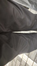 探拓（TECTOP）鴨絨羽絨服馬甲男輕薄保暖上衣 男款云墨黑 2XL 曬單實(shí)拍圖
