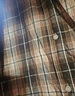 森馬（Semir）長(cháng)袖襯衫女中長(cháng)款慵懶寬松落肩秋季chic復古格紋襯衣101524105004 曬單實(shí)拍圖