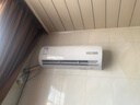 海爾（Haier）空調(diào)1.5匹 變頻自清潔 家用冷暖兩用大風(fēng)量 臥室冷暖空調(diào)掛機壁掛式 靜音降噪 1.5匹 三級能效 變頻速冷暖 一鍵自清潔 曬單實拍圖