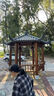 防腐木古建六角涼亭戶(hù)外庭院室外花園四角八角休閑亭子公園景觀(guān)亭 小青瓦六角定制 曬單實(shí)拍圖