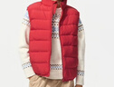 優(yōu)衣庫童裝男女童PUFFTECH空氣棉服可機洗背心馬甲排骨棉服478124 16 紅色 130 曬單實(shí)拍圖