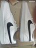 NIKE 官方正品 AIR FORCE 1 LE (GS) 兒童空軍一號低幫純白休閑運動鞋 DH2920-111 38.5 曬單實拍圖