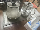 FUNORK全自動(dòng)上水電熱水壺 茶臺燒水壺家用辦公一體機茶桌茶幾嵌入式茶具電茶爐套裝 RY-10鈦灰色蒸茶款 曬單實(shí)拍圖
