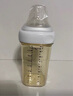 HEGEN海格恩奶瓶PPSU防脹氣防嗆仿母乳原裝進(jìn)口白色240ml新生兒3-6個(gè)月 曬單實(shí)拍圖