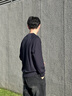 九牧王（JOEONE）美式復古學(xué)院風(fēng)衛衣男裝25秋季新款休閑百搭上裝 時(shí)尚版+藏青色+TH1EX50139 M 170/92A(48) 曬單實(shí)拍圖