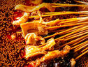 串紅唇 紅油缽缽雞串串組合 冷串 大雜燴 零食 小吃（40串） 287.5g  曬單實(shí)拍圖