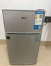 奧克斯小冰箱家用小型迷你冷藏冷凍兩用出租房宿舍用節能省電寢室辦公室電冰箱 【熱賣(mài)款 升級凈化去味】22A126DW銀 曬單實(shí)拍圖