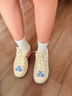 斯凱奇（Skechers）奶茶熊3代女鞋復古熊貓老爹鞋厚底增高鞋百搭休閑運動(dòng)鞋896276 曬單實(shí)拍圖