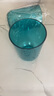 京東物流 光澤牙刷洗漱杯時(shí)尚透明漱口杯塑料杯情侶牙刷杯漱口杯 漱口杯-藍色7cm*10cm 2個(gè)裝 曬單實(shí)拍圖