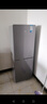 華凌185 美的出品雙門兩門家電冰箱小型家用出租房節(jié)能低音二門雙溫速凍冷凍冷藏小冰箱HR-185 曬單實(shí)拍圖