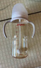 貝親（Pigeon）自然離乳 PPSU重力球吸管雙把手奶瓶 330mL 12月+ AA253 曬單實(shí)拍圖