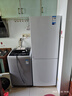 美的（Midea）195兩門(mén)二門(mén)雙開(kāi)門(mén)低噪租房小型家用電冰箱風(fēng)冷無(wú)霜小冰箱MR-195WE不串味以舊換新【國(guó)家補(bǔ)貼】 曬單實(shí)拍圖
