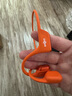 韶音（SHOKZ）OpenRun Pro 2 S820開放式藍(lán)牙耳機(jī)骨傳導(dǎo)耳機(jī)運(yùn)動(dòng)跑步騎行無(wú)線 熔巖橙 曬單實(shí)拍圖