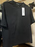 太平鳥(niǎo)男裝男士T恤立體印花T恤夏寬松t圓領(lǐng)情侶短袖體恤 黑色 第一批 L 曬單實(shí)拍圖