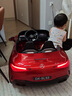 星辰皓正版奔馳AMG SL63兒童電動(dòng)車(chē)可坐人遙控汽車(chē)四輪寶寶玩具小孩跑車(chē) 烤漆紅【四驅遙控+皮座椅+軟輪】 4S店同款 曬單實(shí)拍圖
