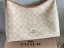 蔻馳（COACH）【品牌直供】七夕禮物L(fēng)AUREL女士單肩腋下包淺卡其色CR149IMNLJ 曬單實(shí)拍圖