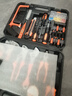 一號工廠100件套家用工具箱套裝電工木工電訊維修組套五金手動工具套裝 曬單實拍圖
