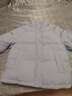 森馬（Semir）羽絨服女肌理條紋學(xué)院風(fēng)2025冬立領(lǐng)寬松插肩袖面包服109725113020 曬單實(shí)拍圖